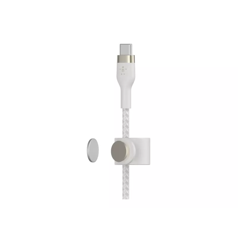 Καλώδιο USB Belkin BOOST↑CHARGE PRO Flex 2m USB C λευκό