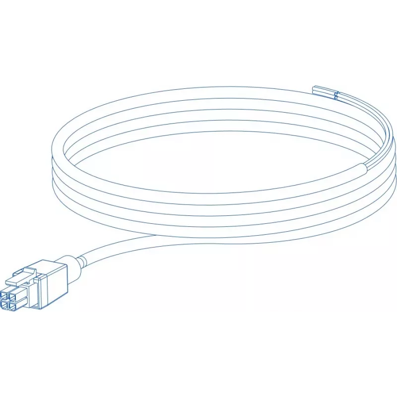 Καλώδιο τροφοδοσίας TELTONIKA PR2PL15B 1,5 m, 4-πολικό, 300 V, μαύρο