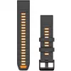 Λουράκι Garmin QuickFit 010-13392-05 Graphite Πορτοκαλί