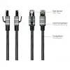 Καλώδιο Ethernet Good Connections USB-C RJ45, ανθρακί, 0,5 m