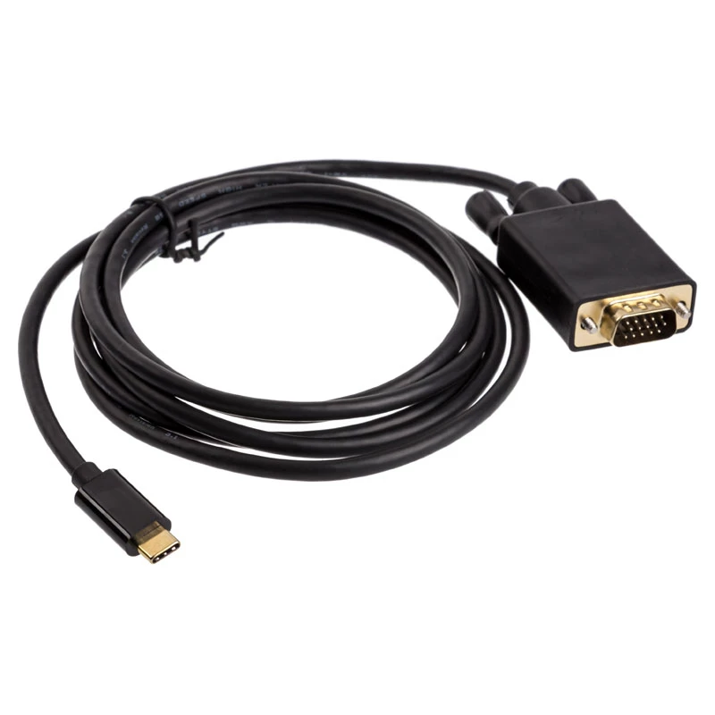 Προσαρμογέας καλωδίου USB Type-C VGA Akasa AK-CBCA17-18BK