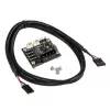 Ελεγκτής φωτισμού LED Aqua-Computer farbwerk USB – 12 V, 2,5 A, μαύρο