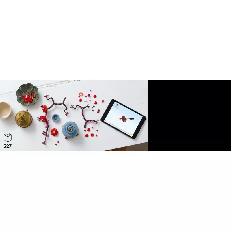 LEGO Icons Σετ διακόσμησης άνθη δαμασκηνιάς 10369, πολύχρωμο