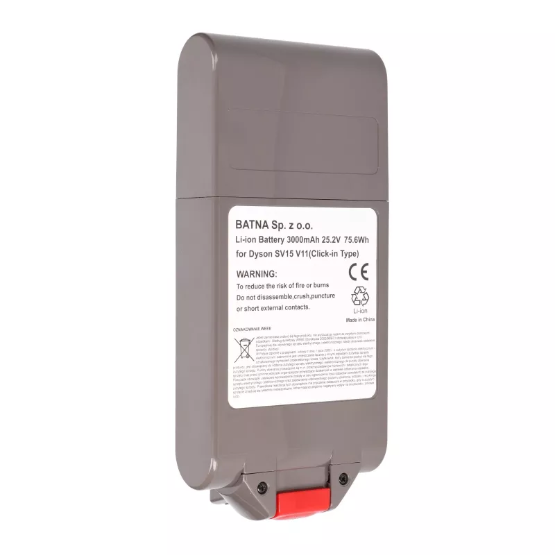Ανταλλακτική μπαταρία για Dyson V11 25,2V 3000mAh από Extralink