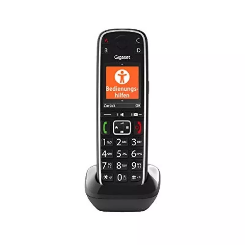 Gigaset E720HX Αναλογικό/DECT τηλέφωνο με αναγνώριση κλήσης μαύρο