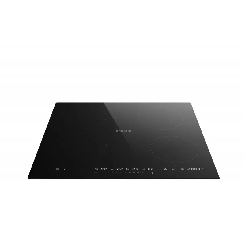 Εντοιχιζόμενη επαγωγική εστία Dreame EZ40Pro, μαύρη, 580×510 mm