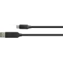PYTHON 1.00m καλώδιο δεδομένων USB-C PD βύσμα USB C αρσενικό σε συμπ. προσαρμογέα USB-A - προσαρμογέας - ψηφιακό/δεδομένα - m (PY-USB002S)