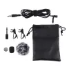 Μικρόφωνο με κλιπ PULUZ 3,5mm jack 6m