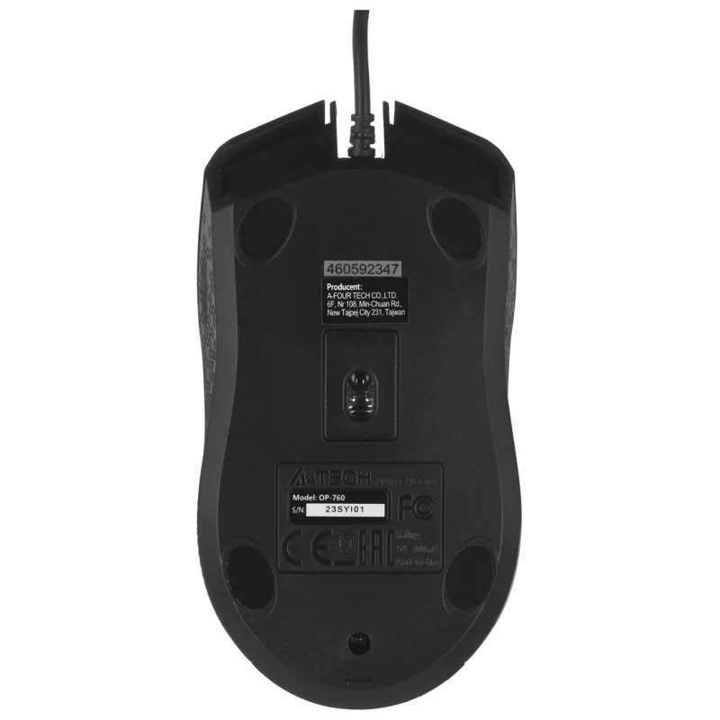 Ποντίκι A4Tech OP-760 USB Type-A Οπτικό 1200 DPI