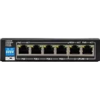 BCS-B-SP0402 διακόπτης PoE για 4 IP κάμερες