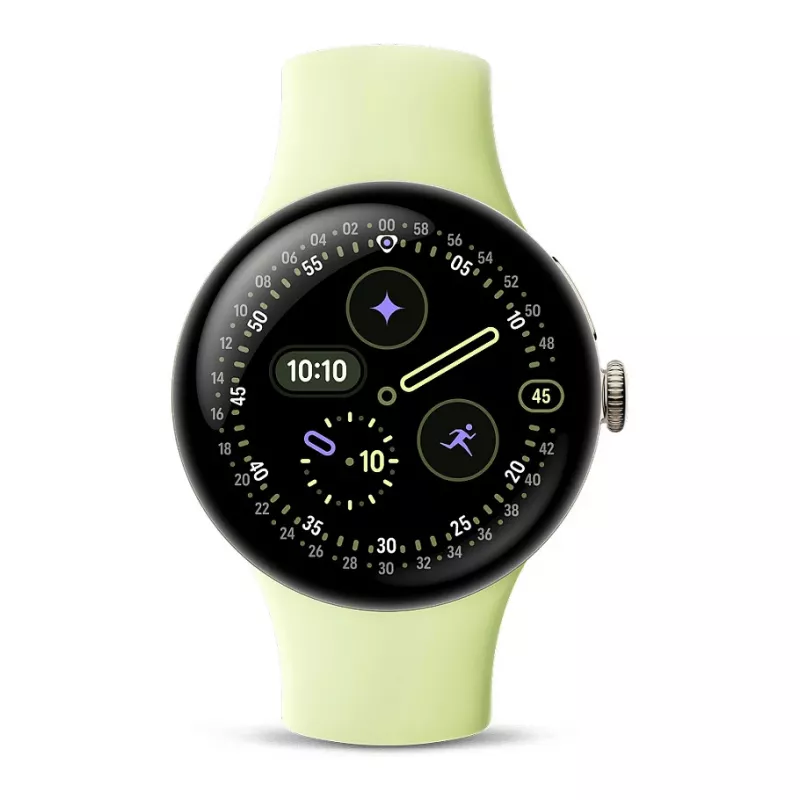Google Pixel Watch 4 - 41 mm - Champagner-Gold αλουμίνιο smartwatch (GA06002-EU)