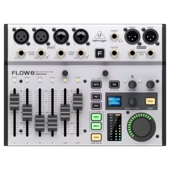 Digital Mixer Behringer FLOW 8 — μίξερ και διεπαφή ήχου USB 8 καναλιών