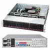 Supermicro SC216 BAC-R920LPB - Rack - rack-mountable - 2U - βελτιωμένο, εκτεταμένο ATX - SATA/SAS - Hot-Swap 920 Watt - μαύρο