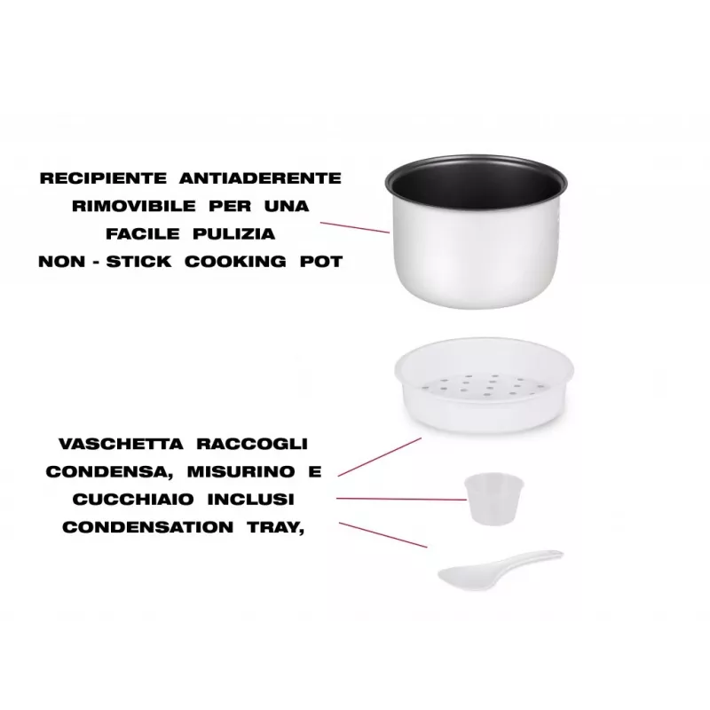 Beper P101VAP002 μηχανή ρυζιού και ατμομάγειρας