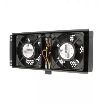Ανεμιστήρας ψύξης Extralink 2 FANS ROOF COOLING UNIT 220V AC μαύρο μέταλλο