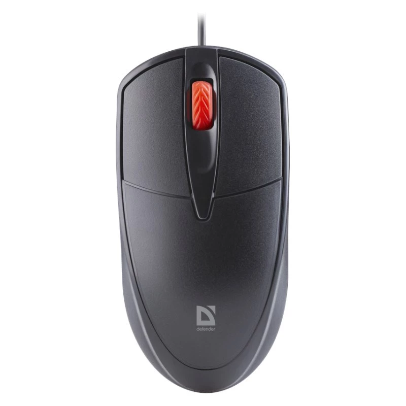 Ποντίκι DEFENDER ICON MB-057 OPTICAL 1000dpi 3P ΜΑΥΡΟ ΑΘΟΡΥΒΟ ΚΛΙΚ