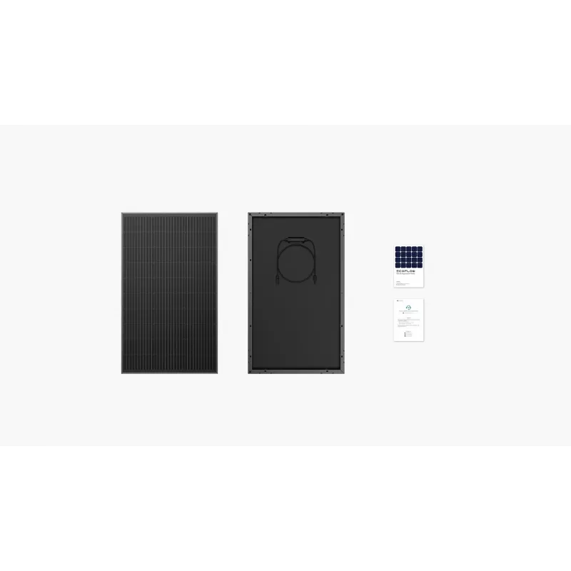 EcoFlow ZMS331 Ηλιακό Πάνελ 100W Μονοκρυσταλλικό Πυρίτιο Μαύρο IP68