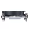 Αερόψυκτρα επεξεργαστή SILVERSTONE SST-XE01-1700A — ανεμιστήρας 8 cm, 1000–5500 U/min, διπλό ρουλεμάν, μαύρο