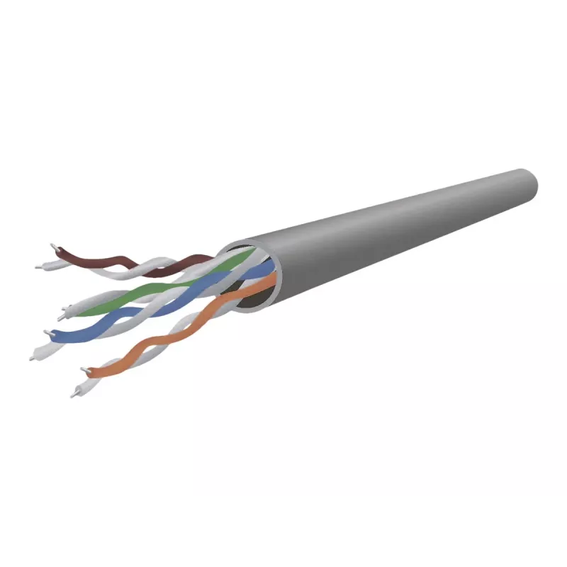 Gembird - Καλώδιο Patch - RJ-45 (M) σε RJ-45 (M) - 2 m - UTP - CAT 5e - χυτό - γκρι