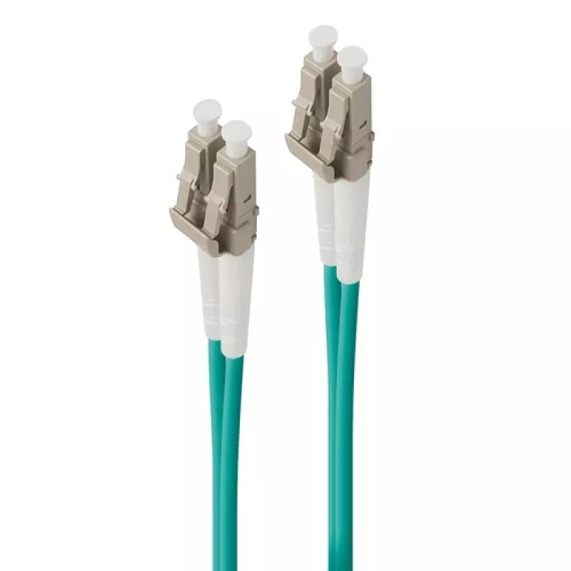 Καλώδιο οπτικών ινών ALOGIC 0,5 m LC-LC 10G Multimode Duplex LSZH OM3