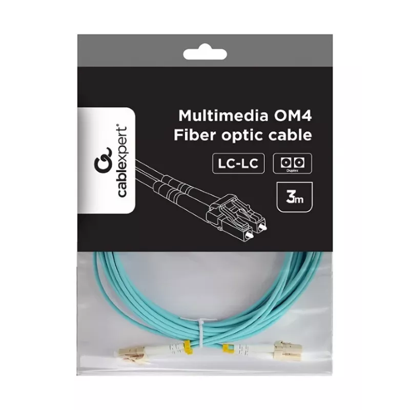 Καλώδιο πολύτροπης ίνας Duplex OM4 50/125, LC/LC, 3m