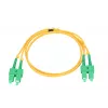 Extralink Καλώδιο Patch SC/APC-SC/APC, Singlemode, Duplex, G657A, 3mm, 1m