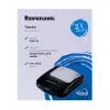 Τοστιέρα 3 σε 1 Ravanson OP-7050, 1200 W, μαύρο/ασημί