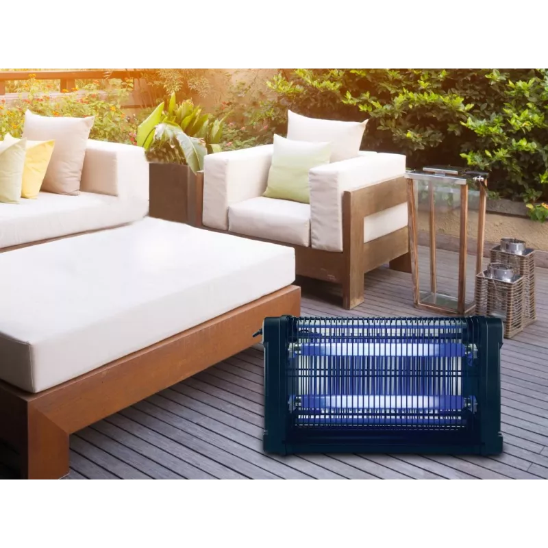 Beper P206ZAN020 ηλεκτρικό εντομοκτόνο, 20 W, 2x 10 W UV-A, ABS/μέταλλο