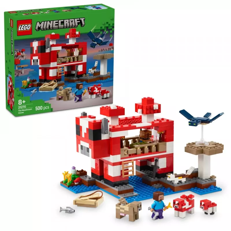 LEGO MINECRAFT 21270 Το σπίτι Mooshroom