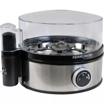 ROMMELSBACHER ER 400 - Βραστήρας αυγών - 400 W - Ανοξείδωτο χάλυβα/Μαύρο