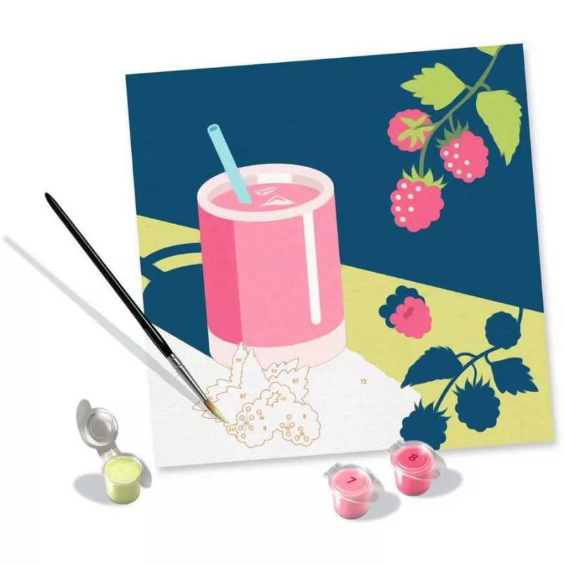 Ravensburger CreArt σετ ζωγραφικής — Mocktail Raspberry (25562) δημιουργικό σετ