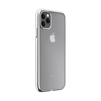 Προστατευτικό σκληρό κέλυφος Devia Glimmer-Serie για iPhone 11 Pro Max, ασημί, PC