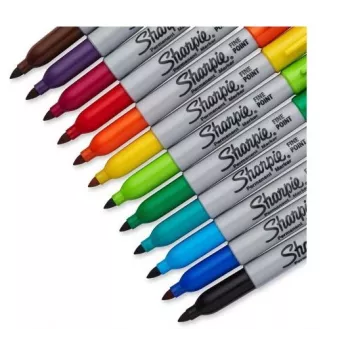 Λεπτός μαρκαδόρος Sharpie 18 τεμ. λεπτή μύτη πολύχρωμο
