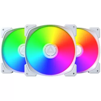 MONTECH HP140 ARGB PWM 140mm Λευκό Συσκευασία 3 τεμ.