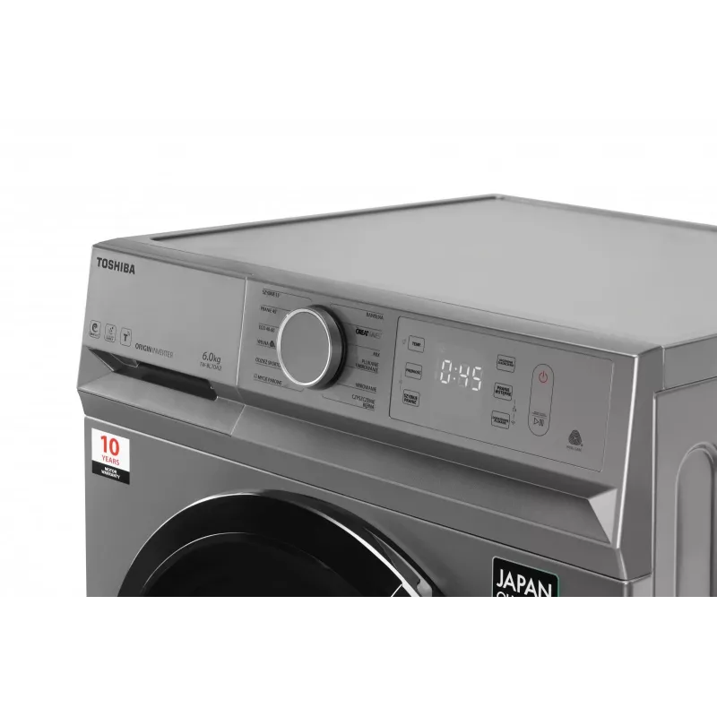 Πλυντήριο ρούχων Toshiba λεπτό TW-BL70A2PL(SS), 7 kg