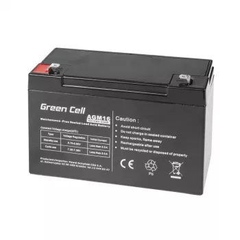 Μπαταρία UPS σφραγισμένη μολύβδου-οξέος Green Cell AGM16