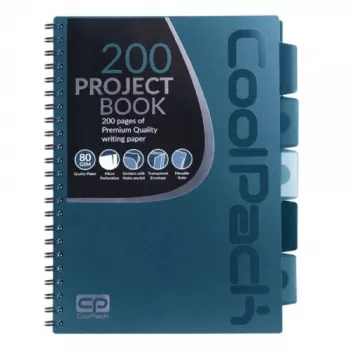 Σπιράλ τετράδιο A4 Coolpack μπλε