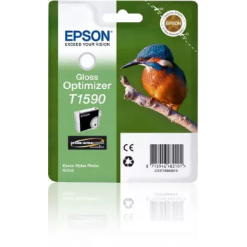 Epson T1590 Gloss Optimizer, Glanzverstärker, μελάνη με βάση χρωστικές, 1 τεμ.