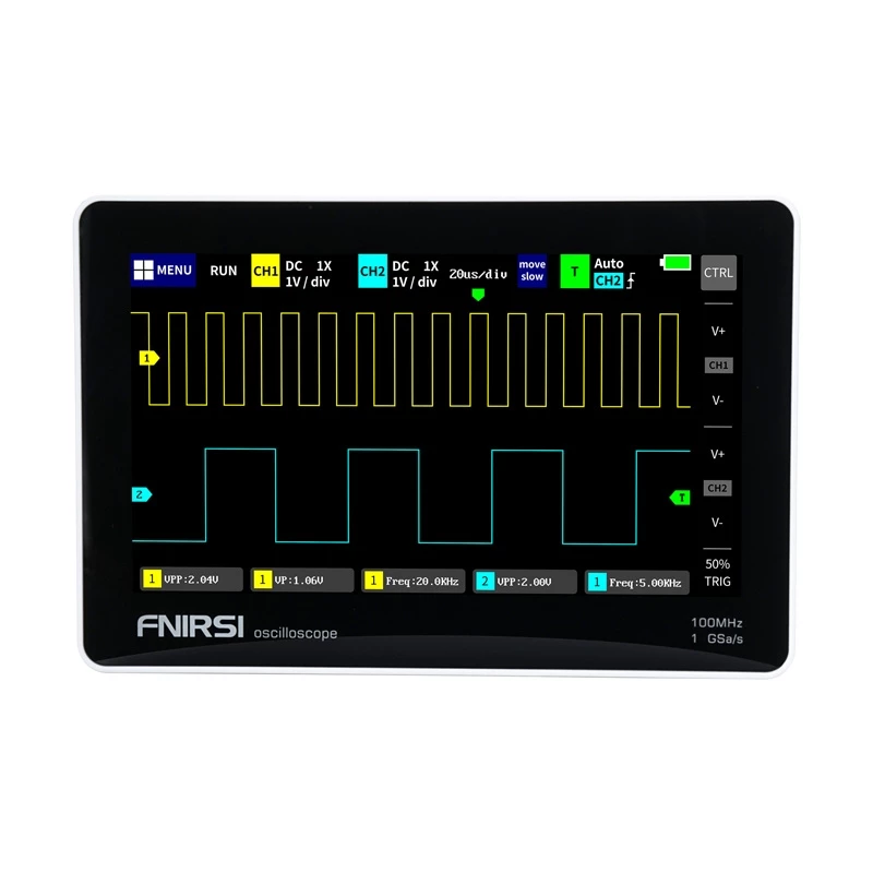 FNIRSI 1013D 7 φορητός παλμογράφος tablet