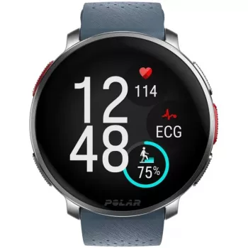 Polar Vantage V3 - Αλουμίνιο - Αθλητικό ρολόι με λουράκι - Σιλικόνη - Οθόνη 3,5 cm (1,39 inch) - 32 GB - Bluetooth - 57 g - γαλάζιο (900108892)