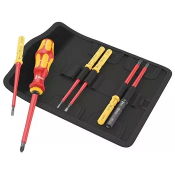 Wera 05006601001 Kraftform Kompakt VDE 7 Universal 2 σετ κατσαβιδιών ηλεκτρολόγου με εναλλάξιμες λεπίδες