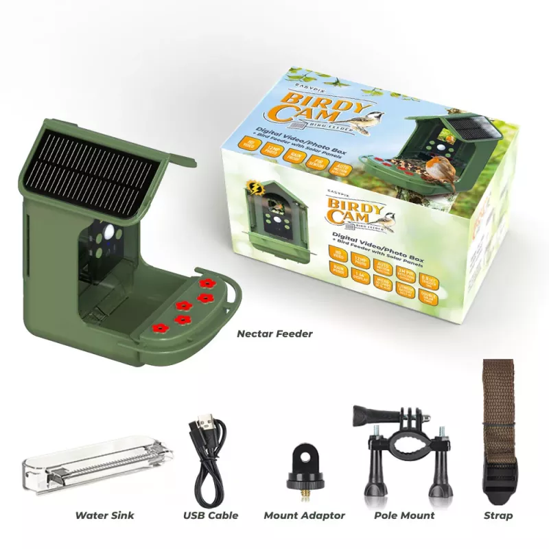 EASYPIX Bird Camera Easypix Bird Cam 10123 1080p HD νυχτερινή όραση