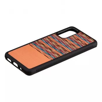 Θήκη κινητού man and wood Galaxy S20 καφέ καρό μαύρο – Προστατευτική θήκη για Samsung Galaxy S20