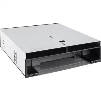 ICY DOCK flexiDOCK MB095SP-B - Θήκη για μονάδες αποθήκευσης - 2.5 inch, 3.5 inch (6,4 cm, 8,9 cm) - μαύρο, ασημί (MB095SP-B)