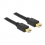 Καλώδιο DisplayPort DeLOCK 83477 5 m Mini DisplayPort Μαύρο