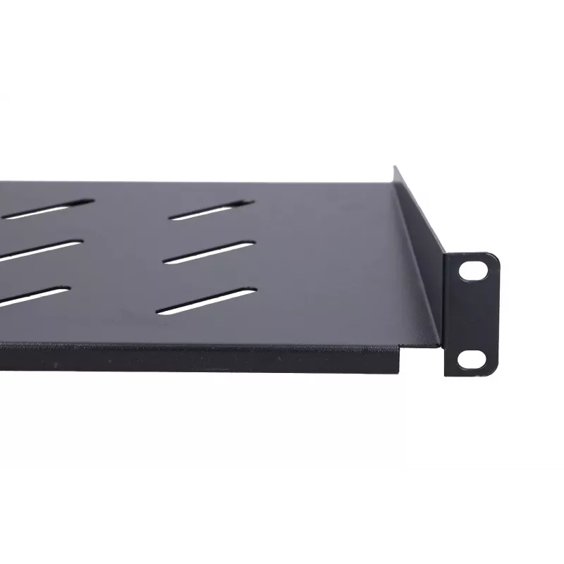 Ράφι rack Extralink Extralink Shelf 1U 250mm Μαύρο 19 inch