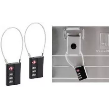 Allit AddOn Lock AluPlus 420012 ασημί — πρόσθετη κλειδαριά για εργαλειοθήκες και βαλίτσες