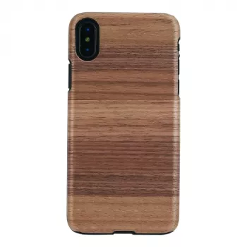 Θήκη smartphone man and wood για iPhone X/XS, Strato μαύρο, προστατευτικό σκληρό κέλυφος