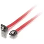 Equip Καλώδιο SATA II, γωνιακό, 0,5m, 0,5 m, SATA II, SATA 7-Pin, SATA 7-Pin, Βύσμα/Βύσμα, Κόκκινο