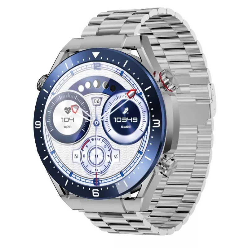 Smartwatch EW01 ασημί